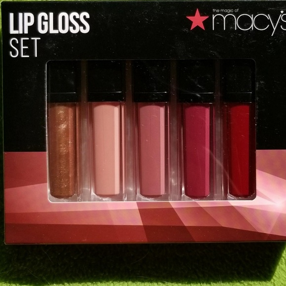 Macy's Makeup New Impulse Beauty 5pc Lip Gloss Set Poshmark